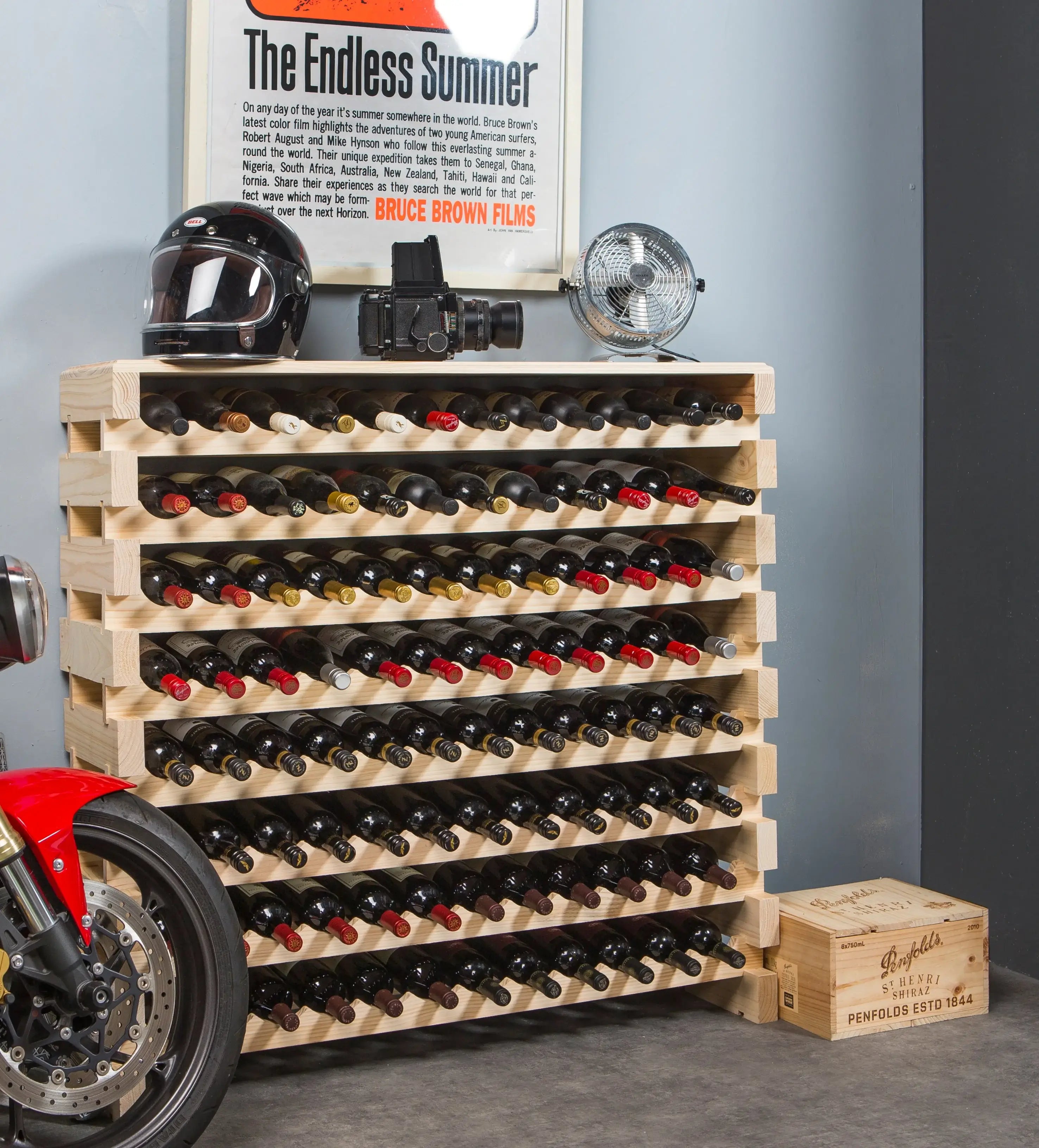 Modern Wine Storage Display by Modularack