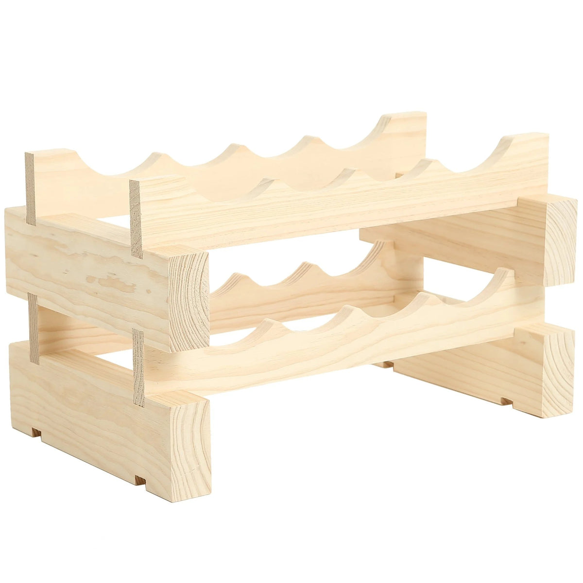 Space-Saving 4-Bottle Wide Wine Racks | Modularack USA
