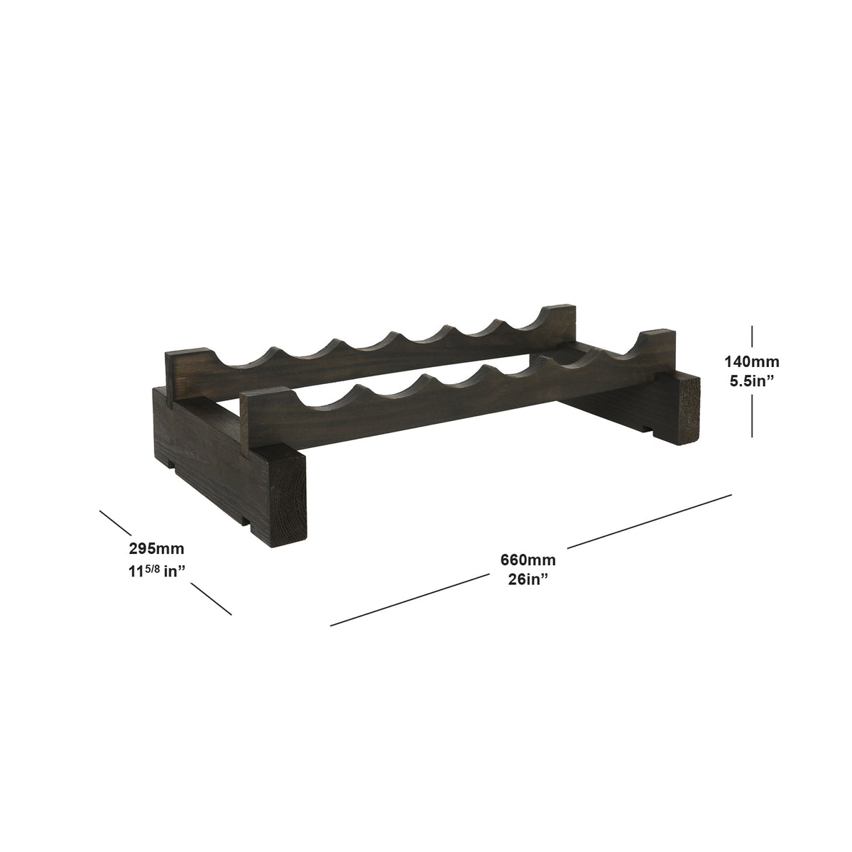 Modularack® 6 Bottle Wine Rack | Free US Shipping
