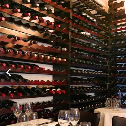 Stackable Restaurant Wine Rack Display 18